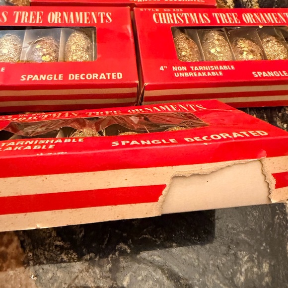 Vintage Christmas Ornaments from Spot-Lite Made in Japan 4 boxes - Picture 8 of 9